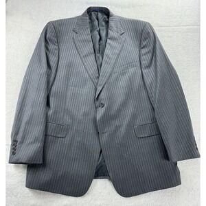 Daniel Cremieux Collection Loro Piana 100% Wool‎ Gray Blazer Sport Jkt. Mens 46R